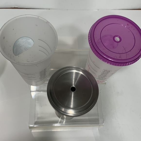 Starbucks lot of 3 tumblers 24 oz - Picture 6 of 8